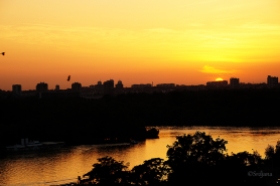 Twilight over Belgrade